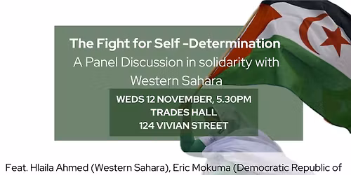 The Fight for Self-determination: A panel discussion in solidarity with Western Sahara