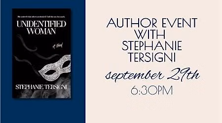 Author Event - "Unidentified Woman" by Stephanie Tersigni