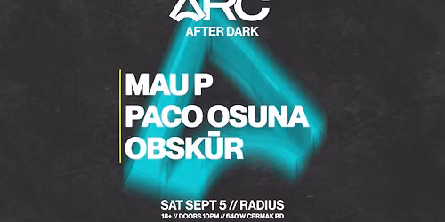 ARC After Dark: Mau P, Paco Osuna, Obsk\u00fcr