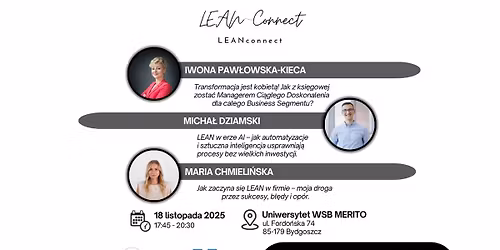 LEANconnect#3 Bydgoszcz 2025
