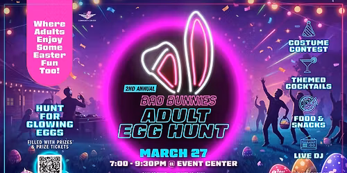 2nd Annual Bad Bunnies Adult Egg Hunt