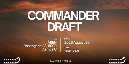 COMMANDER DRAFT \/\/ Cavern of Fools x \u00c5BEN