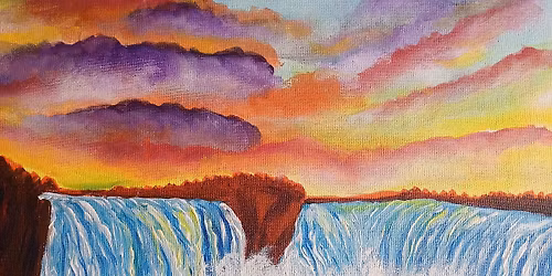 SOLD OUT Paint Nite:  Niagara Falls at Sunset