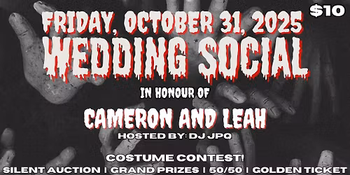 Wedding Social for Cameron and Leah