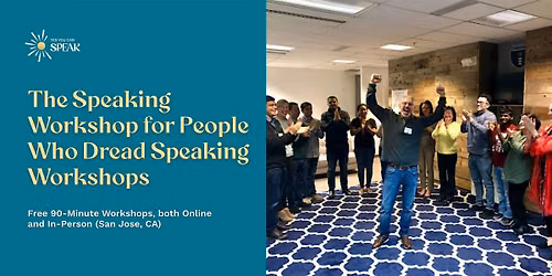 The Speaking workshop for people who dread speaking workshops - IN-PERSON