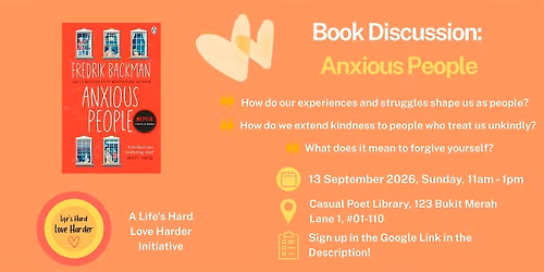 Book Discussion #2 (Anxious People)