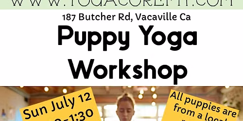 Puppy Yoga Workshop