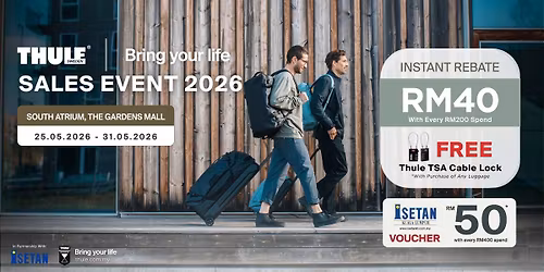 Thule | Bring Your Life Sales Event 2026
