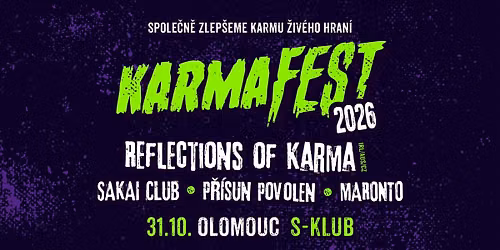 KarmaFest '26 \u2013 Olomouc, S-Klub