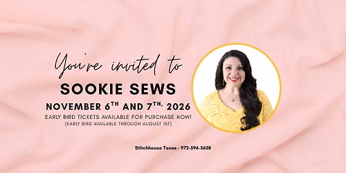Sookie Sews - Bernina Serger Event