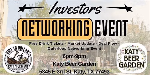 Connect with Houston real estate investors and industry pros, dicover oppor