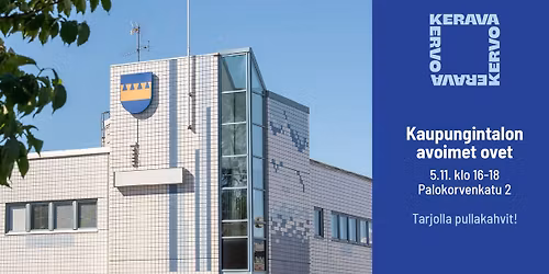 Kaupungintalon avoimet ovet