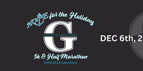 2025 Hope for the Holiday 5k & Half Marathon
