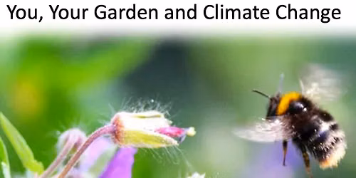 Speaker event 'You your garden and climate change'