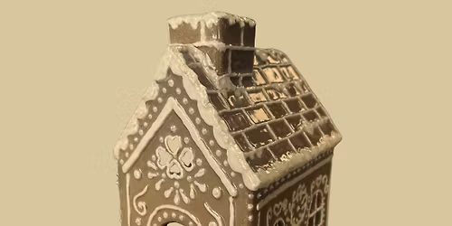 Sip & Sculpt: Clay Gingerbread House