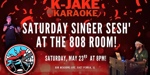 SATURDAY SINGER SESH' @ THE 808 ROOM