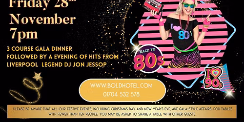 80's V 90's DJ Christmas Party Night