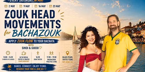 Zouk Head Movements for BachaZouk | Apply Zouk Flow to Your Bachata | Coffee, Snacks & BBQ