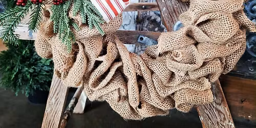 Burlap Wreath Class