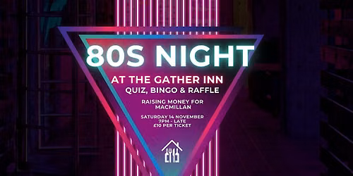 80s Night at The Gather Inn