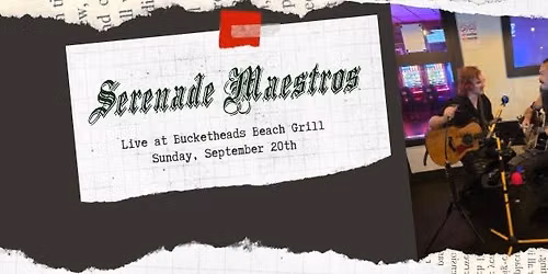 The Serenade Maestros Bucketheads Debut show