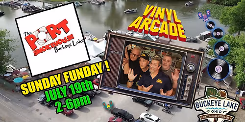 Vinyl Arcade at Port Smokehouse - Buckeye Lake