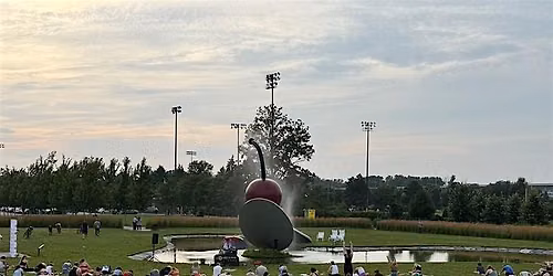 FREE-CorePower Yoga outdoor class at the Walker Art Center Sculpture Garden