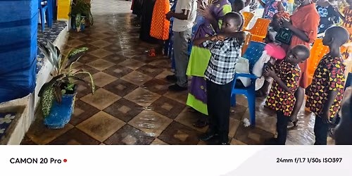 A wonderful Sunday service