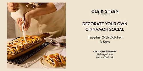 Decorate your own Cinnamon Social workshop