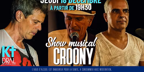 \ud83c\udfb6 Concert \u2013 CROONY \ud83c\udfb6