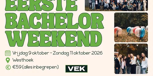 Eerste Bachelor Weekend