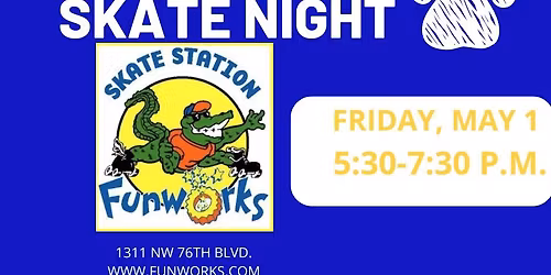 Newberry Elementary Skate Night