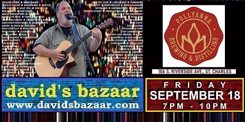David's Bazaar @ Pollyanna Brewing Company, St. Charles, IL