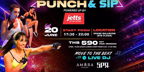 Amara X Seuxphen: Punch & Sip Powered up by Jetts