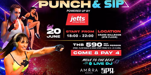 Amara X Seuxphen: Punch & Sip Powered up by Jetts