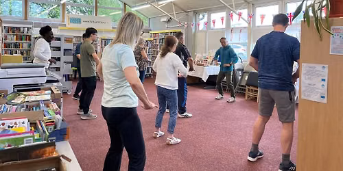 Tai Chi in the Library
