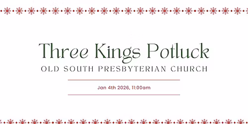Three Kings Potluck
