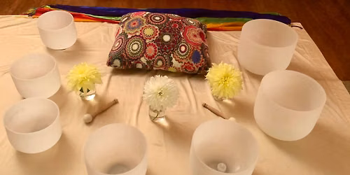 Sound Bath in Salt room