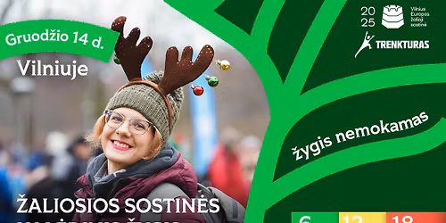 Nemokamas \u201e\u017daliosios sostin\u0117s kal\u0117dinis \u017eygis" Vilniuje