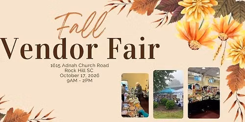 Fall Vendor Fair
