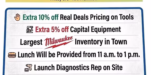 NAPA Auto Parts Traveling Tool Sale