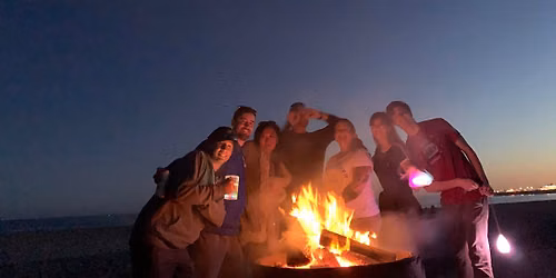Summer Solstice Beach Bonfire
