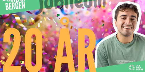 KLUBBKVELD MED STAND UP BERGEN 20 \u00c5R