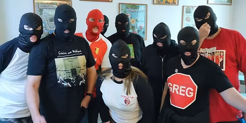 Victims of TISM Support Group - pre gig meeting