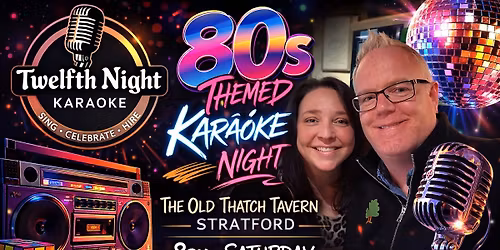 80\u2019s Themed Karaoke Night! \ud83c\udfa4 