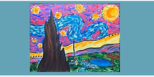 Starry Night Paint Night