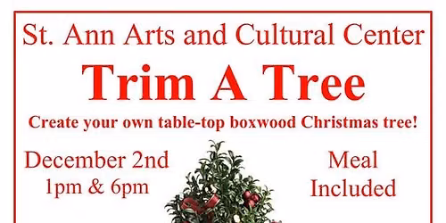 Holiday Boxwood ( Trim A Tree Classes