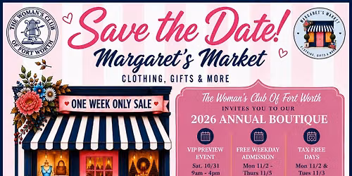 Margaret's Market VIP Event