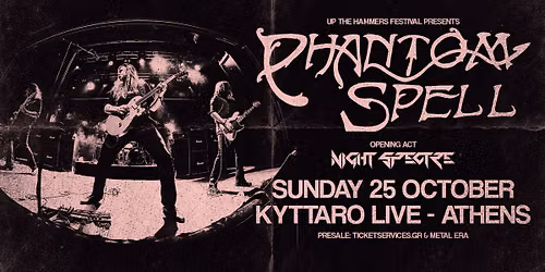 Phantom Spell (ES) live in Athens