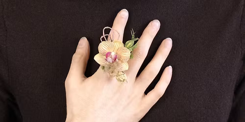 BOTANICAL FASHION: Floral Rings Workshop